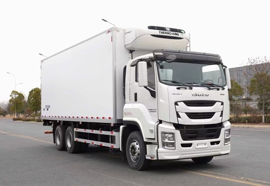 慶鈴五十鈴巨咖后雙橋冷藏車7.8米 慶鈴五十鈴巨咖后雙橋冷藏車7.8米