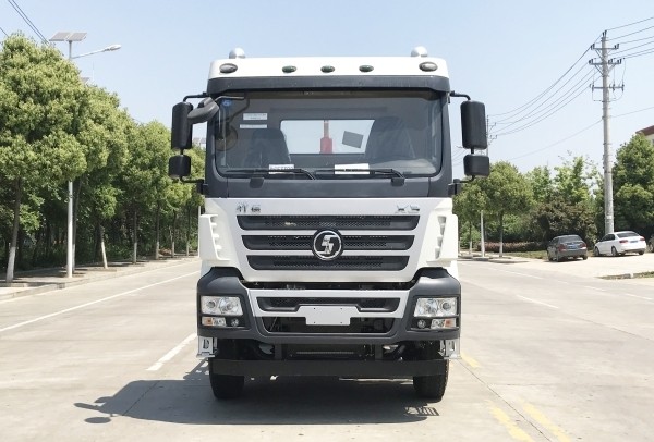 陜汽軒德X3后雙橋勾臂垃圾車 20方