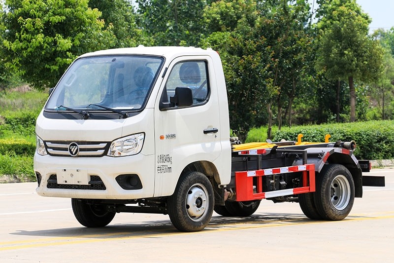 福田祥菱M1勾臂垃圾車(chē) 3方