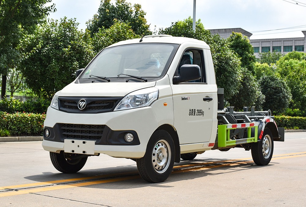 福田祥菱V1勾臂垃圾車(chē) 3方